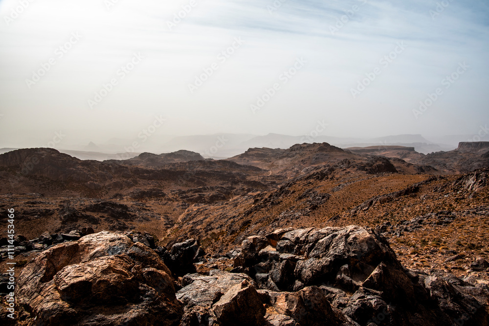 Obraz premium 2024 03 13 Jebel Saghro Atlas panorama 154