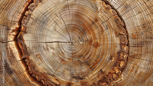 Tree Rings Close-Up