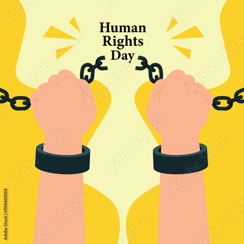 Human Rights Day Vector Illustrations Celebrating Freedom, Equality, and Justice for All