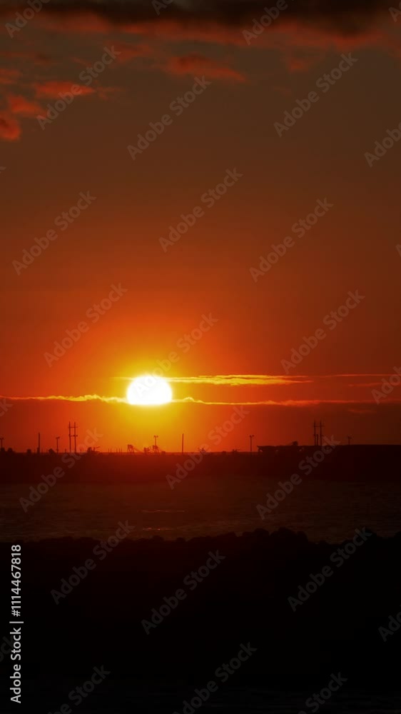 Sunrise in the sea. Beautiful sunrise Sunrise in the sea. Beautiful sunrise