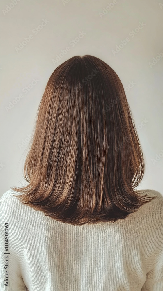 Naklejka premium women hair