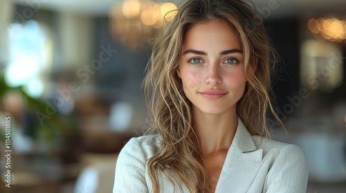 Wallpaper Mural Portrait of a beautiful woman. Torontodigital.ca