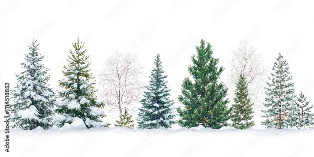 Fototapeta premium christmas tree branches
