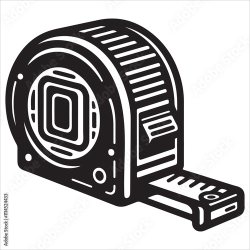 Tape measure illustration