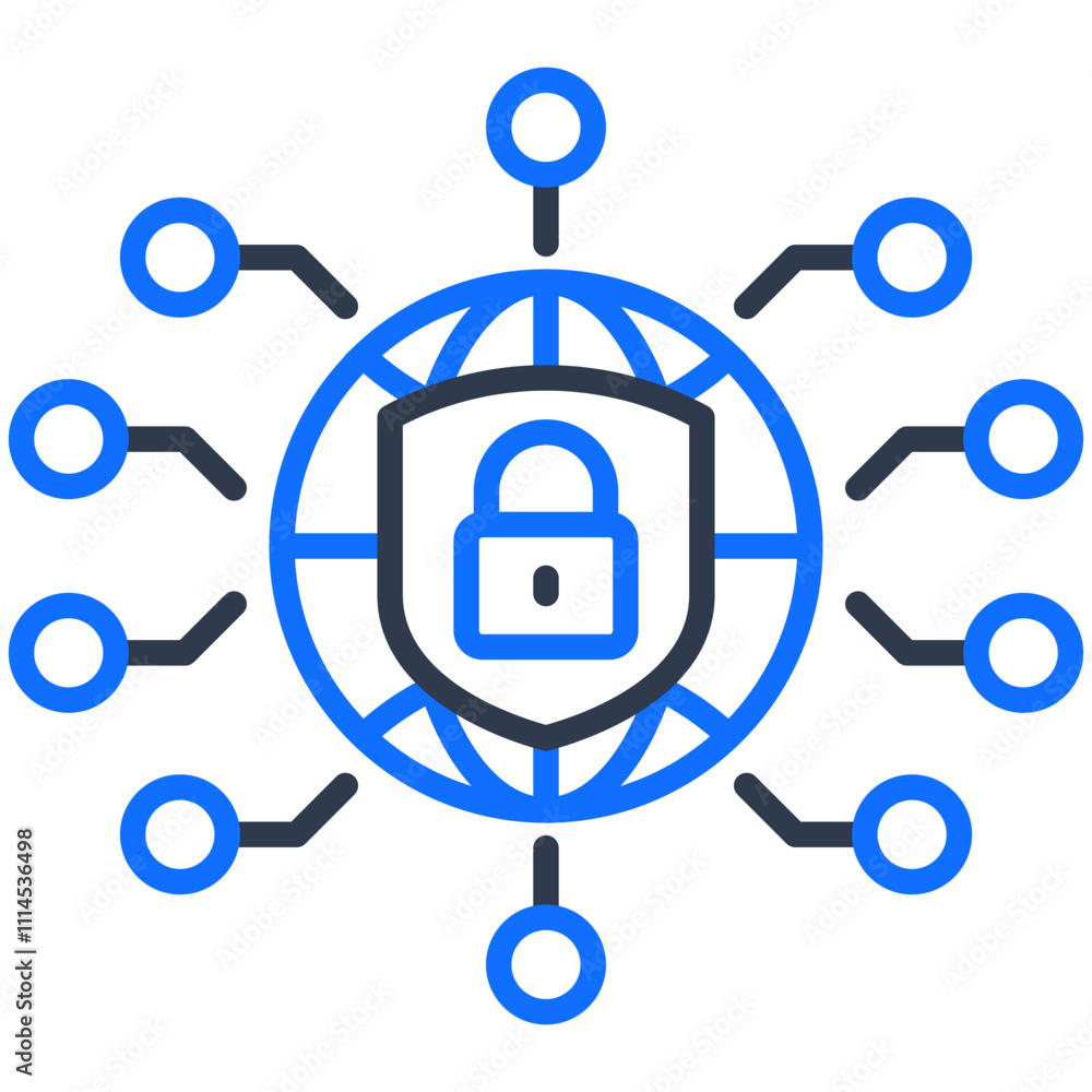 Cyber Security Icon
