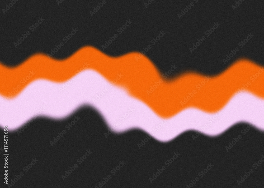 Obraz premium An abstract psychedelic wavy line design background image.