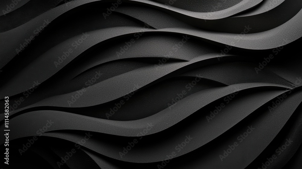 Fototapeta premium The image is a black and white photo of a wave