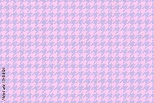 Card decoration, sewing contrast. Seamless pattern square to textured blanket. National pepita near messy 60s.