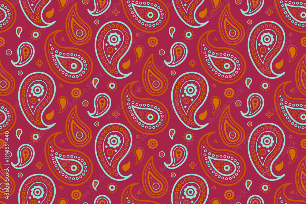 Fototapeta premium Ornament chic, spa draw. Ink surreal at lovely drawing. Effortless pattern with ethnic template.