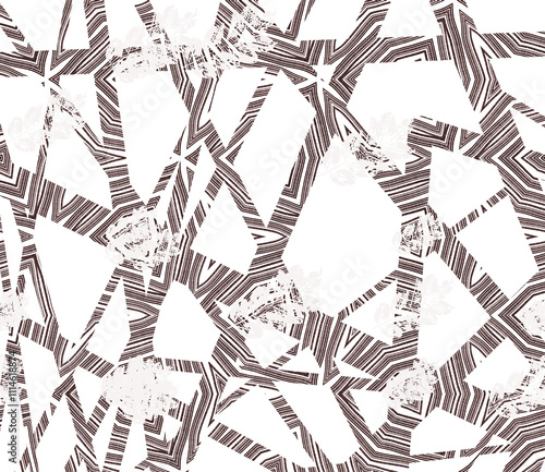 abstrct stripe seamless patterns