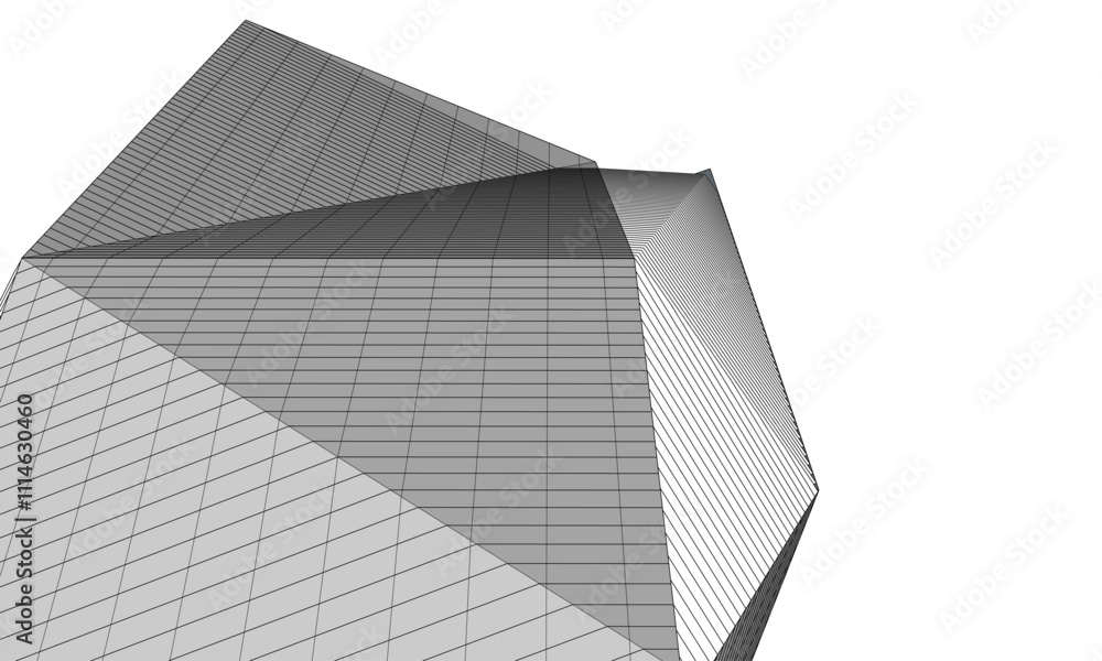 Fototapeta premium abstract architecture, vector background