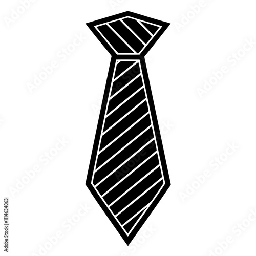 tie isolated on white