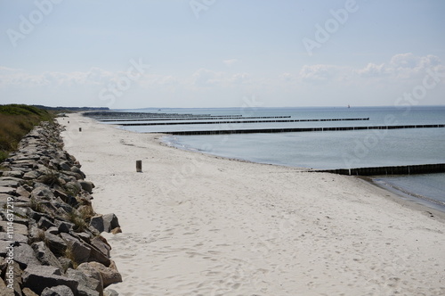 beach on Island Hiddensee in Mecklenburg-Vorpommern ( Germany) photo