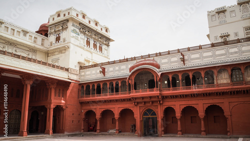 Foto The architecture of Bikaner in India