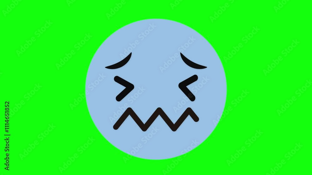 Vidéo Stock emoji animated, all emotions emoji, happy emoji, sad emoji ...