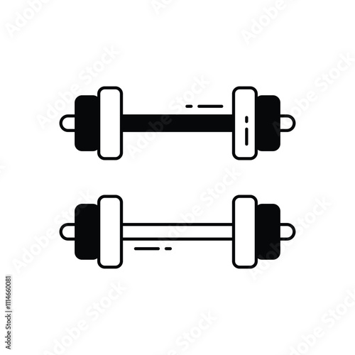 Gym vector icon