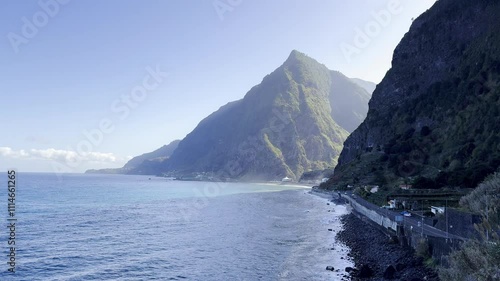 Ocean view and mountains