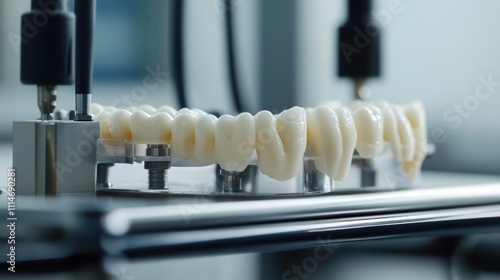 Dental Technology: CAD/CAM Milling of Zirconia Dental Bridges photo