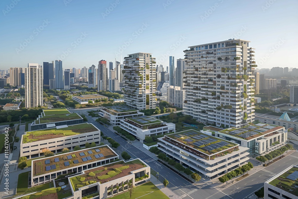 Fototapeta premium city skyline