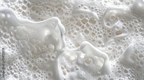 Soap foam texture background illustration generated by ai