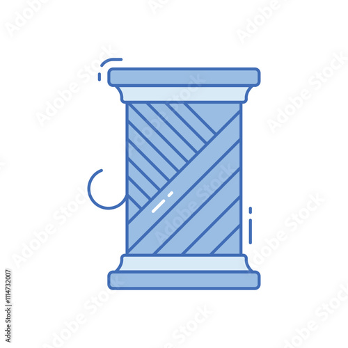 Thread spool vector icon