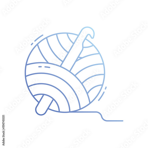 Crochet vector icon