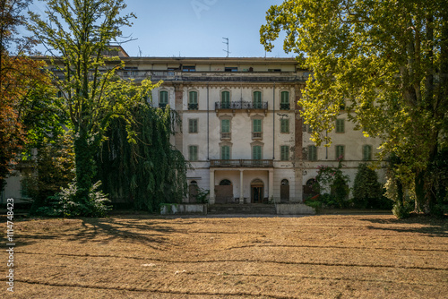 The Forgotten Haunted  Old Abandoned Grand Hotel of Northern Italy photo