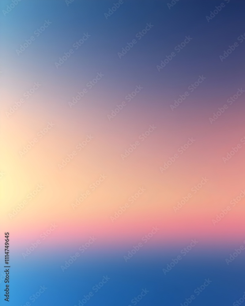 A serene gradient showcasing soft hues of blue, pink, and peach, creating a tranquil atmosphere that evokes a sense of calm and peace. A serene gradient showcasing soft hues of blue, pink, and peach, creating a tranquil atmosphere that evokes a sense of calm and peace.