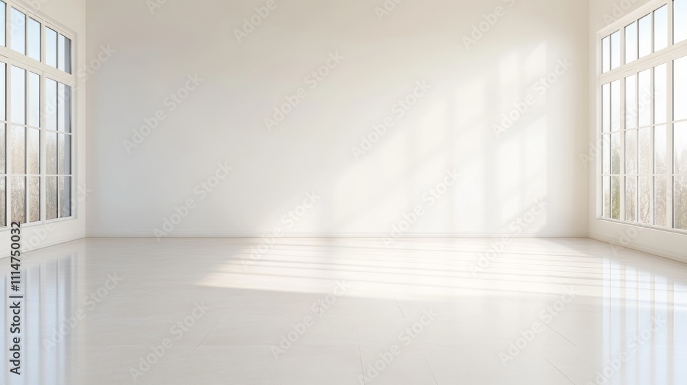 Obraz premium A high-rise office building with several For Lease signs in the windows and empty floors visible