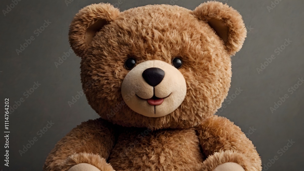 Obraz premium Classic Brown Teddy Bear Charm