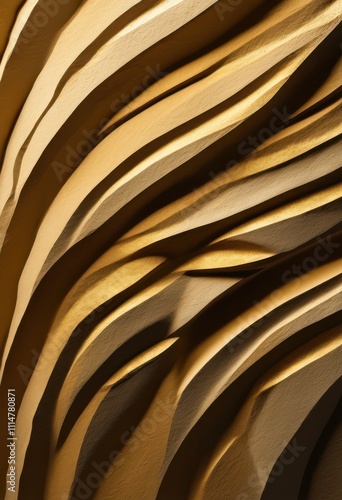 elegant abstract stone patterns highlighted natural light glimmering across textured surfaces creating stunning visuals, design, shadow, form, art, color