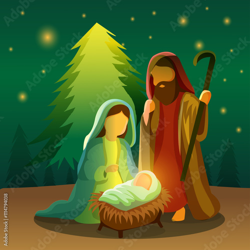 Nativity scene 