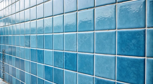 Ceramic tile blue square rectangular vertical wall Tiles for walls in the bathroom in the kitchen construction and repair finishing materials Backgrounds for advertising Texture editor Picture photo