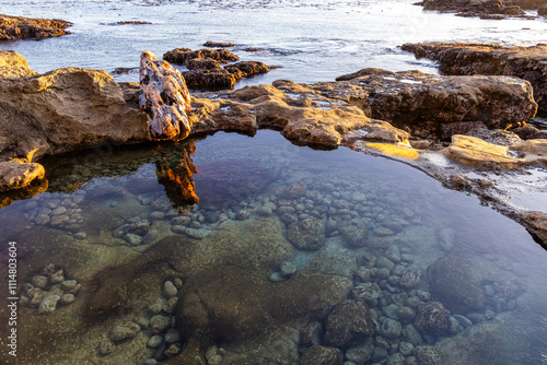 Scenic Tide Pools on the West Coast of Vancouver Island, BC photo