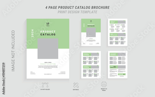 Product Catalogue Template, Wholesale Line Sheet Template