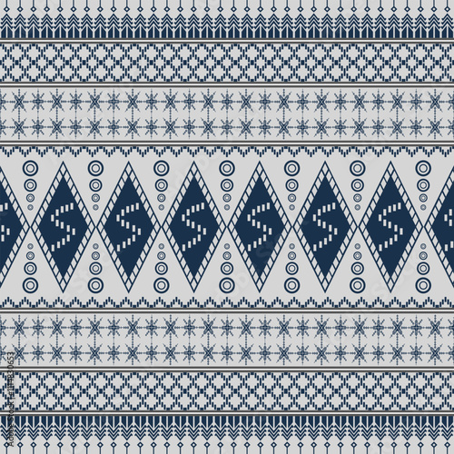 Geometric  Ethnic pattern / Navajo Pattern Design Theme colors - Vector Illustrator file - Digital Images to Download and Print. Printable Wallpaper, Backgrounds, Rugs, Card and many projects.