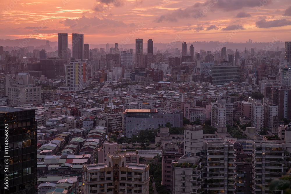 Fototapeta premium Taipei Taiwan cityscape