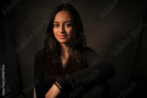 mujer morena españa 21 años morena modelo 2024 brunette woman spain 21 years old brunette model 2024