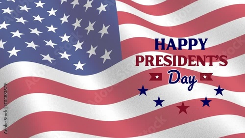 Presidents Day banner, wallpaper, background 