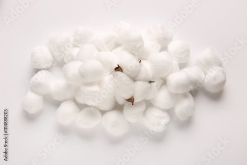 Natural cotton boll and sof...