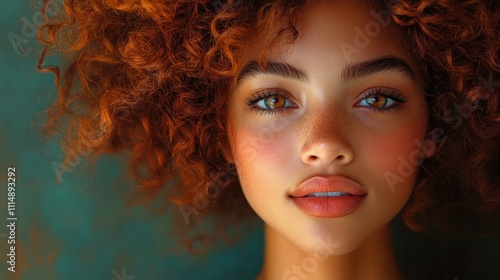 Wallpaper Mural Portrait of Diverse Women with Curly Hair in Soft Natural Lighting Torontodigital.ca