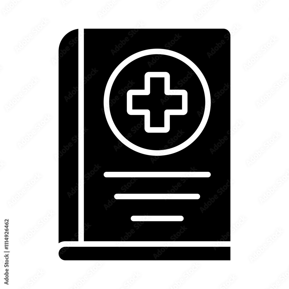 Medical Book Icon Medical Book Icon