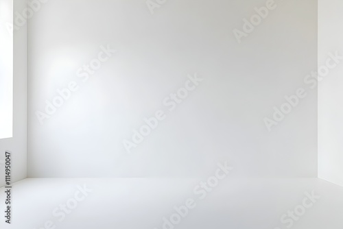 Wallpaper Mural Minimalist white studio backdrop providing a clean and uncluttered space for professional and creative product photography This versatile setting offers a simple elegant Torontodigital.ca