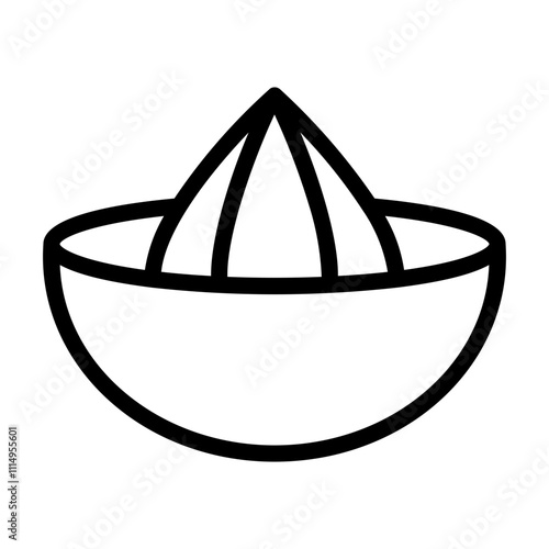 squeezer Line Icon