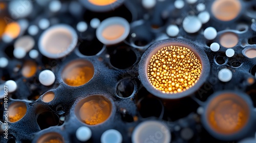 Microscopic Battery Cell