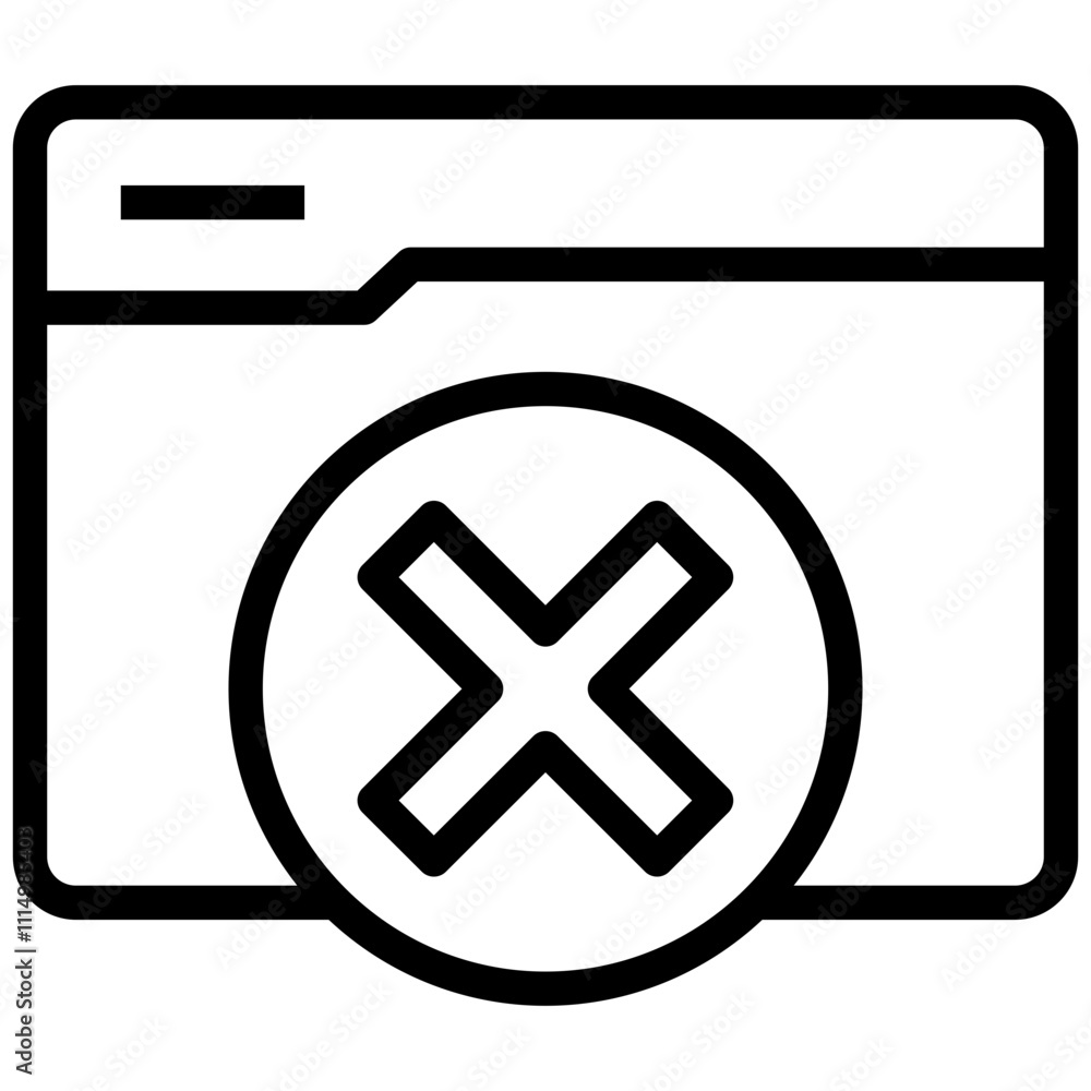 Obraz premium Acces Denied