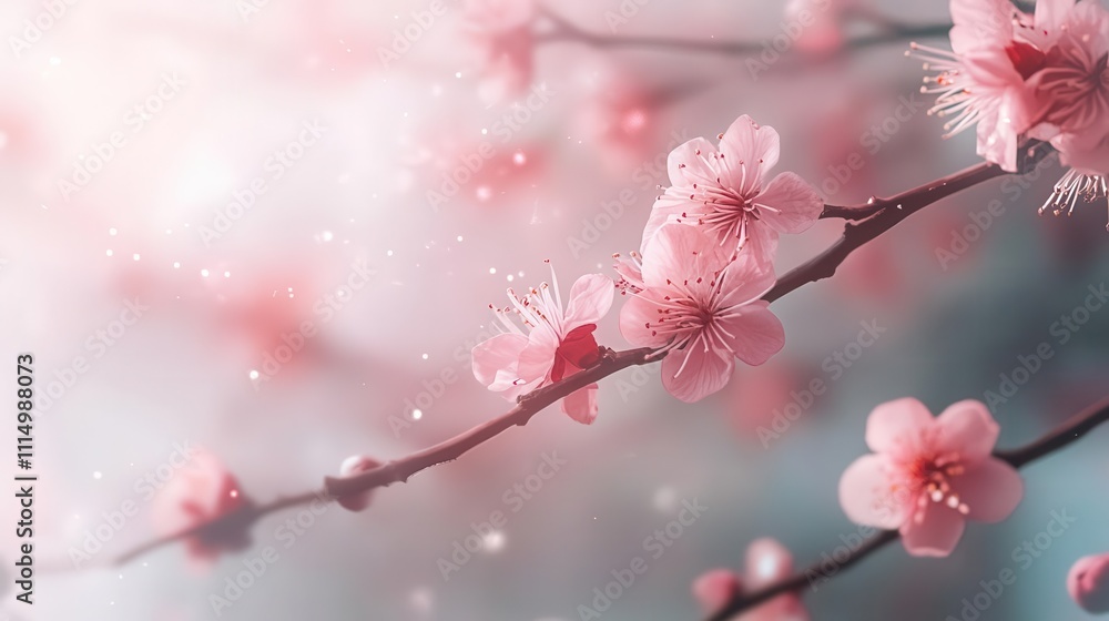 delicate plum blossoms rendered in a traditional chinese ink painting style, showcasing intricate petals and soft hues, embodying tranquility and the beauty of nature through artistic expression delicate plum blossoms rendered in a traditional chinese ink painting style, showcasing intricate petals and soft hues, embodying tranquility and the beauty of nature through artistic expression