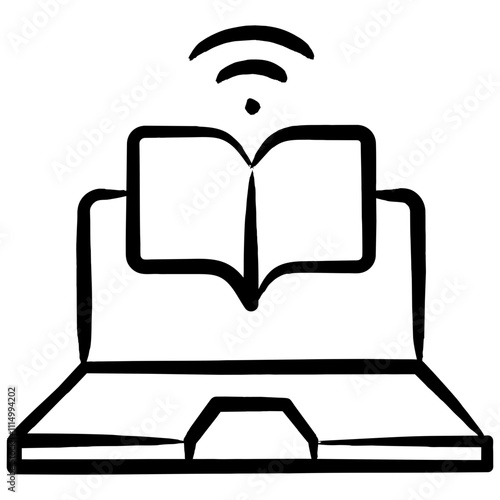 Online Learning Platform Icon