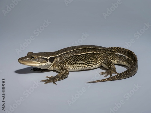 lizard on a stone