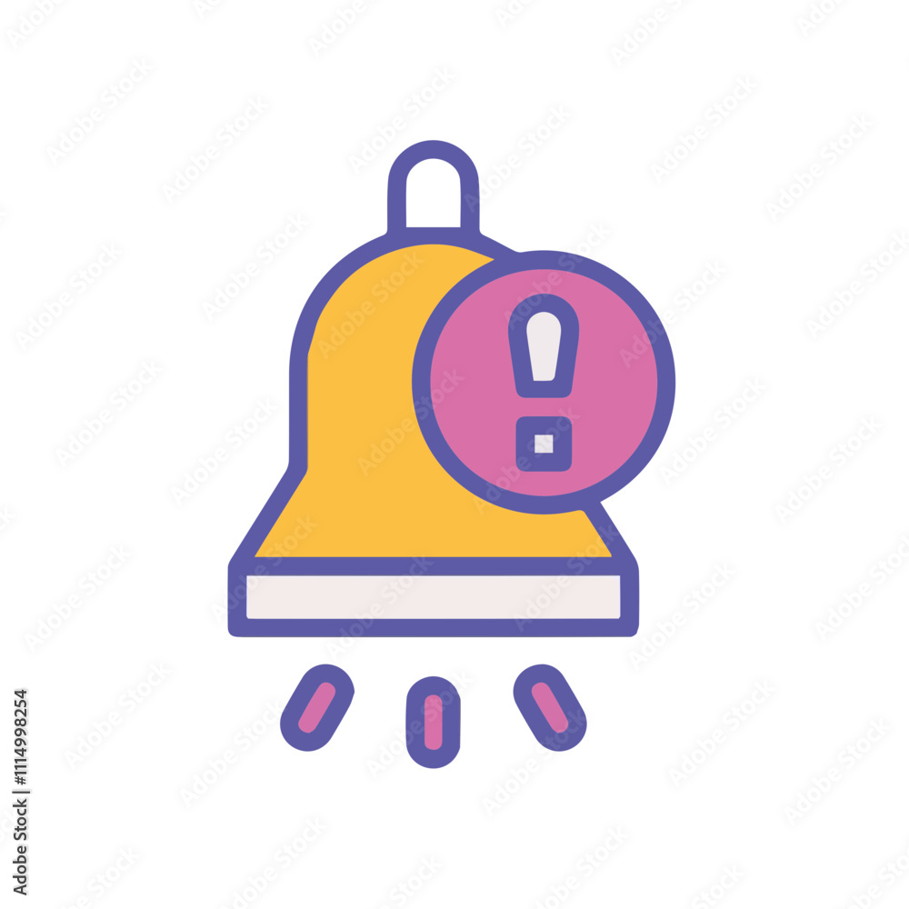 Warning attention icon symbol vector image Illustration Warning attention icon symbol vector image Illustration